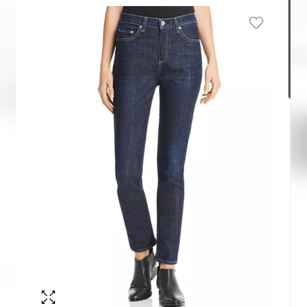 Rag & Bone • Dre High Rise Boyfriend Jeans
